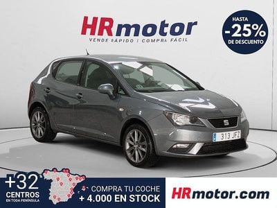 Usado Seat Ibiza I-Tech 90 CV (66 kW) 2015 Gris Berlina