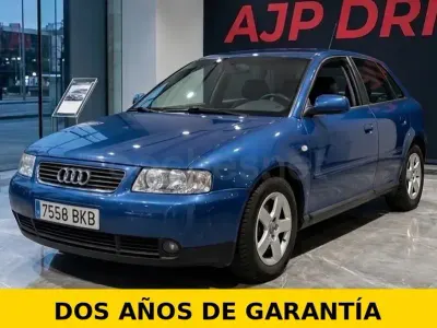 Usado Audi A3 Ambiente 150 CV (110 kW) 2002 Azul Utilitario