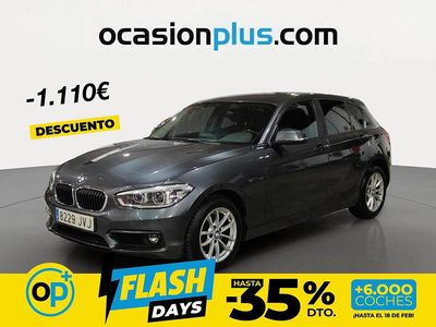 Usado BMW 118 150 CV (110 kW) 2016 Gris Utilitario