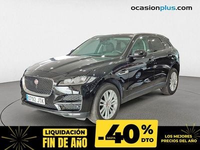 Negro Usado 2016 Jaguar F-Pace Pure SUV | 16.575 € (Un poco caro)