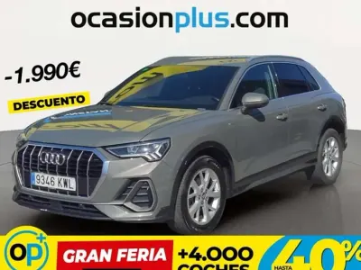 Usado Audi Q3 S-Line 150 CV (110 kW) 2019 Gris SUV