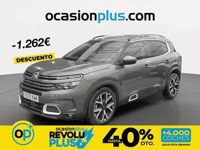 Usado Citroën C5 Aircross Feel 131 CV (96 kW) 2019 Gris SUV