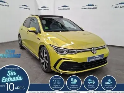 Usado VW Golf VIII R-line 130 CV (95 kW) 2021 Negro Berlina