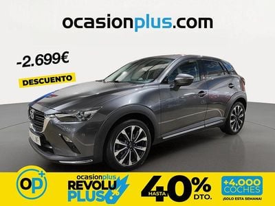 Usado Mazda CX-3 121 CV (88 kW) 2022 Gris SUV
