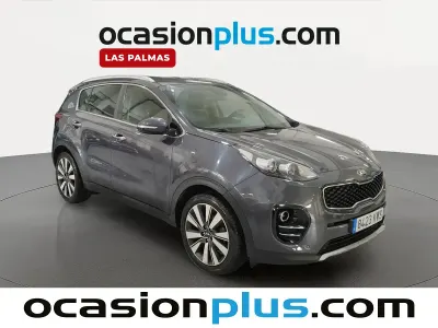 Usado Kia Sportage 177 CV (130 kW) 2019 Gris SUV