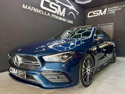Usado Mercedes CLA45 AMG Shooting Brake AMG 306 CV (225 kW) 2022 Azul Familiar