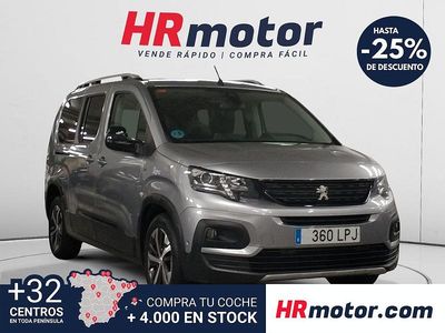 Usado Peugeot Rifter GT 131 CV (96 kW) 2021 Gris Monovolumen