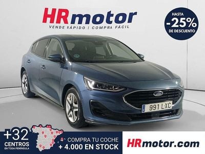Usado Ford Focus Trend+ 120 CV (88 kW) 2022 Azul Berlina