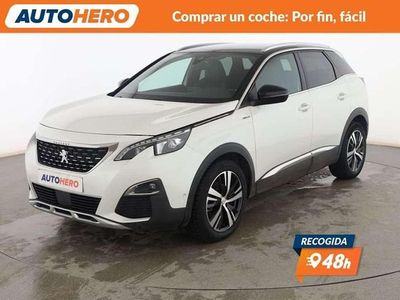 Usado Peugeot 3008 GT-line 131 CV (96 kW) 2019 Blanco SUV