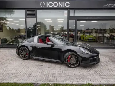 Usado Porsche 911 Targa 4S 450 CV (330 kW) 2020 Negro Descapotable