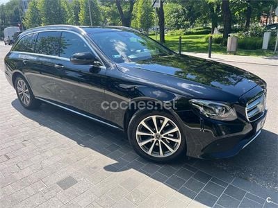 Negro Usado 2017 Mercedes E220 Familiar | 19.100 € (Super precio)