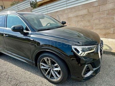Usado Audi Q3 S-Line 150 CV (110 kW) 2019 Negro SUV