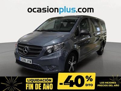 Gris Usado 2017 Mercedes Vito Van | 23.990 € (Un poco caro)