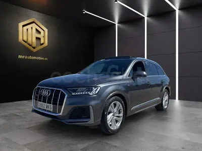 Usado Audi Q7 S-Line 381 CV (280 kW) 2023 Gris / plata SUV