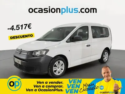 Usado VW Caddy 102 CV (75 kW) 2023 Blanco Monovolumen