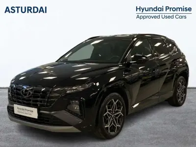 Usado Hyundai Tucson N Line 150 CV (110 kW) 2022 Negro SUV