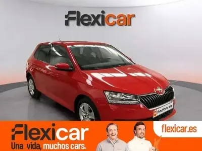 Brugt Skoda Fabia Ambition 95 HK (69 kW) 2019 Rød Hatchback