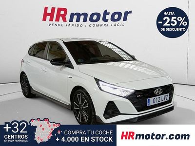 Usado Hyundai i20 N Line 101 CV (74 kW) 2022 Blanco Berlina