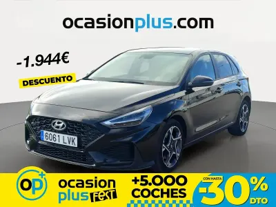 Usado Hyundai i30 N Line 120 CV (88 kW) 2021 Negro