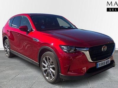 Rojo Usado 2024 Mazda CX-60 Exclusive-Line SUV | 45.631 € (Precio justo)