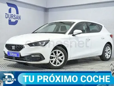 Usado Seat Leon Style 115 CV (84 kW) 2021 Blanco Berlina
