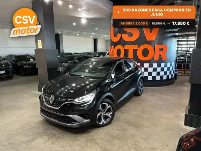 Usado Renault Captur RS Line 160 CV (117 kW) 2022 Negro SUV