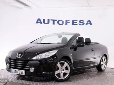 Negro Usado 2008 Peugeot 307 CC Descapotable | 5250 € (Precio justo)