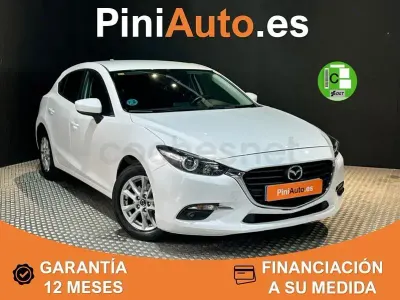 Usado Mazda 3 105 CV (77 kW) 2018 Blanco Berlina