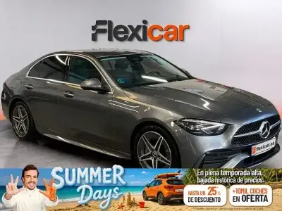Usado Mercedes C200 184 CV (135 kW) 2023 Gris Coupe