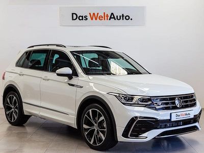 Käytetty VW Tiguan R-line 150 HP (110 kW) 2022 Valkoinen Katumaasturi