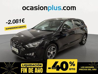 Negro Usado 2021 Hyundai i30 Berlina | 15.090 € (Precio justo)