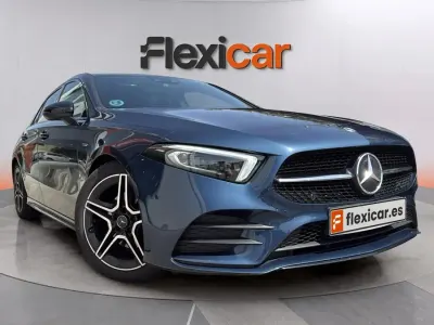 Usado Mercedes A200 150 CV (110 kW) 2021 Azul Berlina