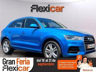 Usado Audi Q3 150 CV (110 kW) 2017 Azul SUV