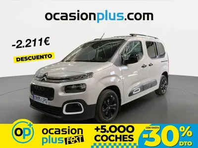Usado Citroën Berlingo Feel 130 HP (95 kW) 2021 Cinzento Monovolume