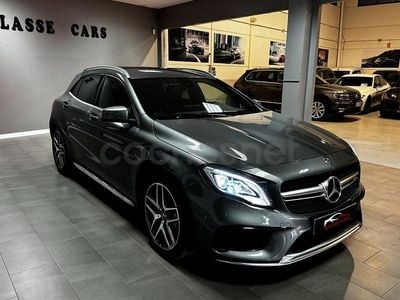 Usado Mercedes GLA45 AMG 381 CV (280 kW) 2017 Gris / plata SUV