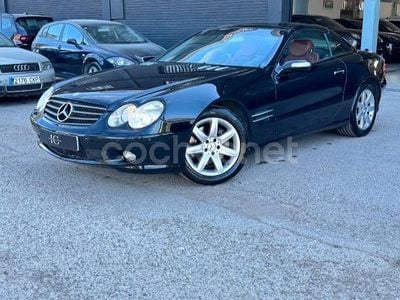 Usado Mercedes SL500 306 CV (225 kW) 2003 Negro Descapotable