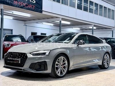 Gris / plata Usado 2021 Audi A5 Sportback S-Line Utilitario | 40.990 €