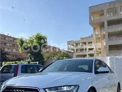 Usado Audi A6 S-Line 252 CV (185 kW) 2018 Blanco Berlina