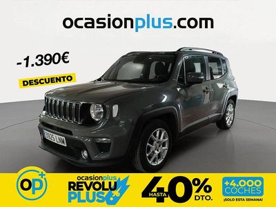 Usado Jeep Renegade Longitude 120 CV (88 kW) 2021 Gris SUV