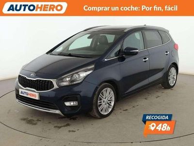 Usado Kia Carens 140 CV (102 kW) 2017 Azul Monovolumen