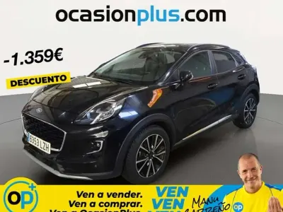 Usado Ford Puma Titanium 125 CV (91 kW) 2022 Negro SUV