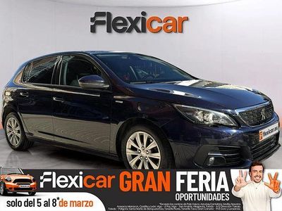 Usado Peugeot 308 Style 130 CV (95 kW) 2020 Negro Berlina