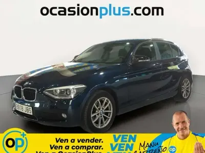 Usado BMW 116 116 CV (85 kW) 2014 Azul Utilitario