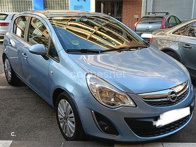 Usado Opel Corsa Selective 75 CV (55 kW) 2013 Azul Utilitario