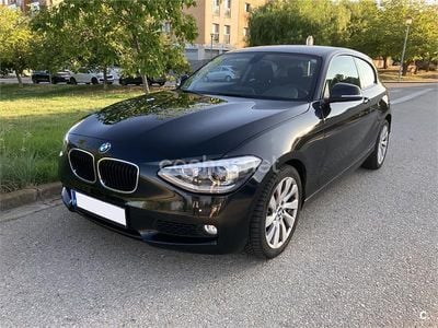Usado BMW 116 122 CV (89 kW) 2013 Negro Utilitario