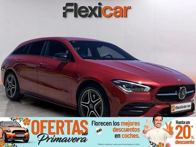 Usado Mercedes CLA250e Shooting Brake 218 CV (160 kW) 2020 Rojo Familiar