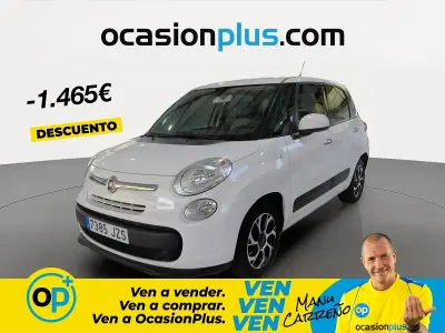 Usado Fiat 500L Pop Star 95 CV (69 kW) 2017 Blanco Monovolumen