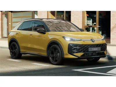 Nuevo VW T-Roc R-line 150 CV (110 kW) 2026 Amarillo canario techo negro SUV