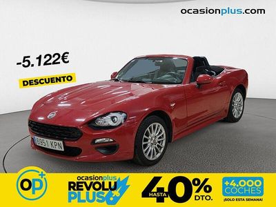 Usado Fiat 124 140 CV (102 kW) 2018 Rojo Descapotable