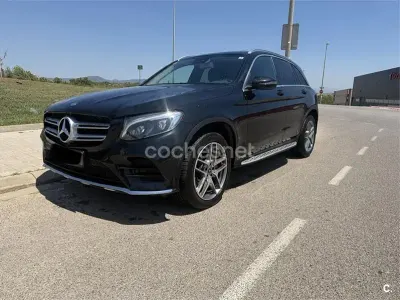 Usado Mercedes GLC250 204 CV (150 kW) 2017 Negro SUV